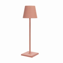 Różowa lampa dekoracyjna z akumulatorem LIN MOONLIGHT 8013 dotykowa ściemniana