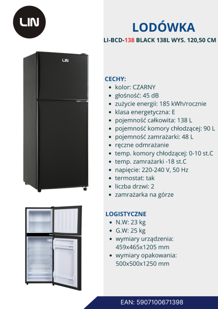 LIN lodówka  LI-BCD-138 BLACK 138L WYS. 120,50 CM (2).png
