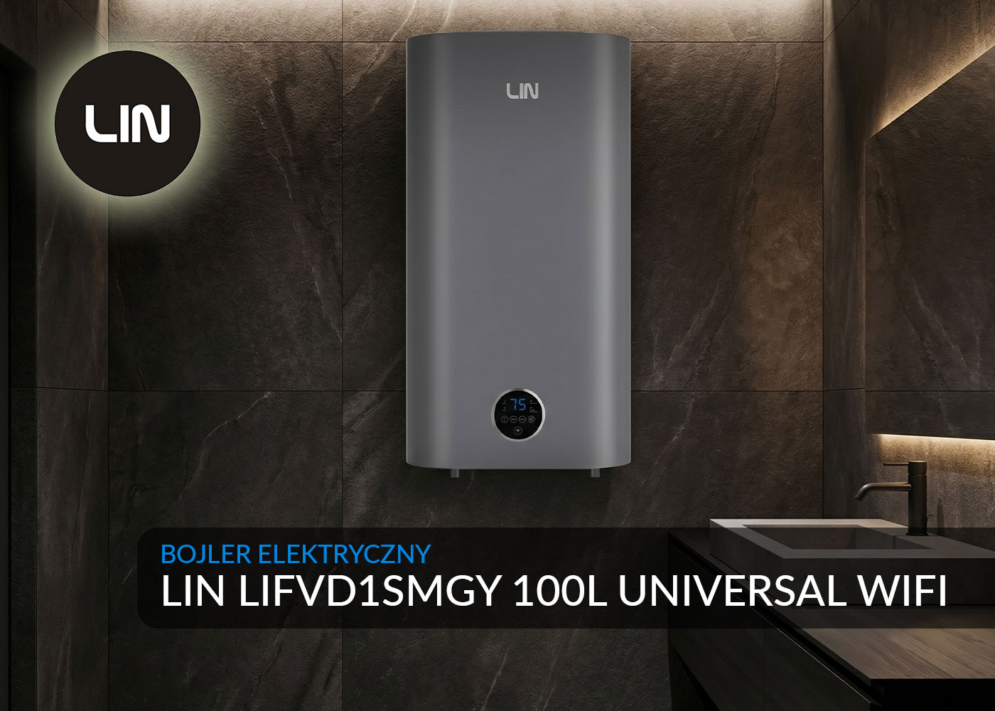 Bojler elektryczny LIN 100 litrów