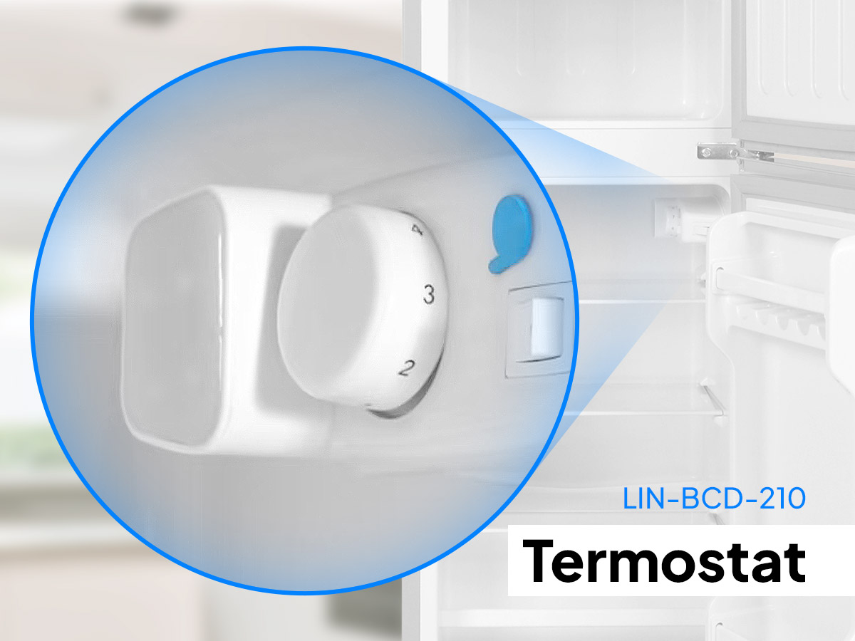 Zamrażarka LIN LI-BCD-210 WHITE